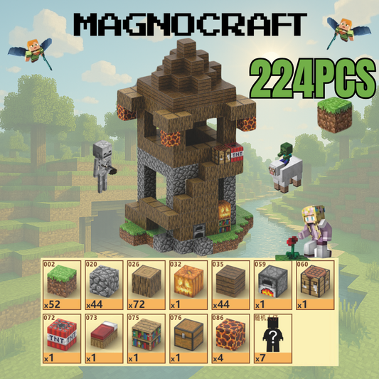 MagnoCraft – cuburile magnetice educative „Cetatea Străjerilor”