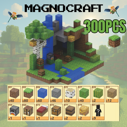 MagnoCraft – cuburile magnetice educative „Valea Aventurilor”