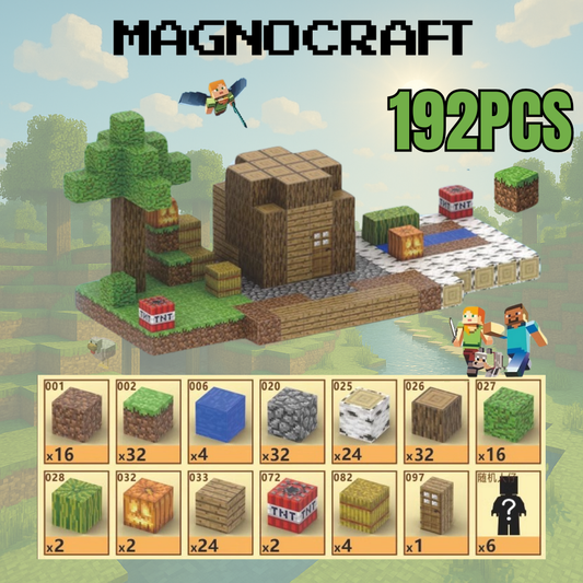 MagnoCraft – cuburile magnetice educative „Căsuța magică”