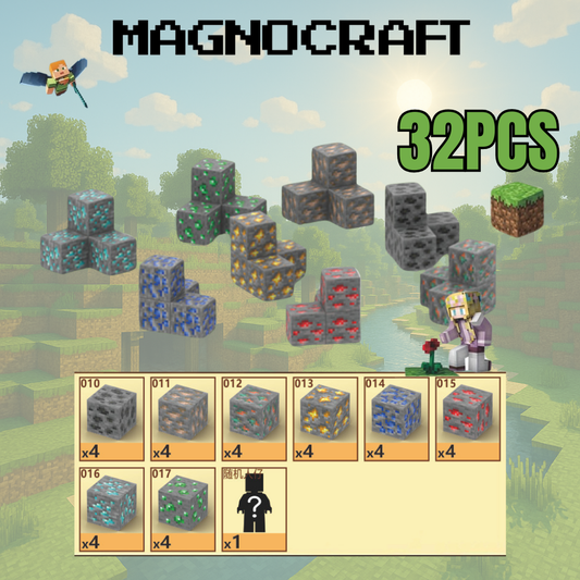 MagnoCraft – cuburile magnetice educative „Comorile Minerului”