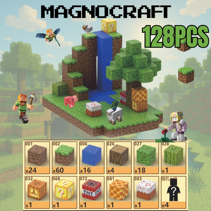 MagnoCraft – cuburile magnetice educative„Cascada”